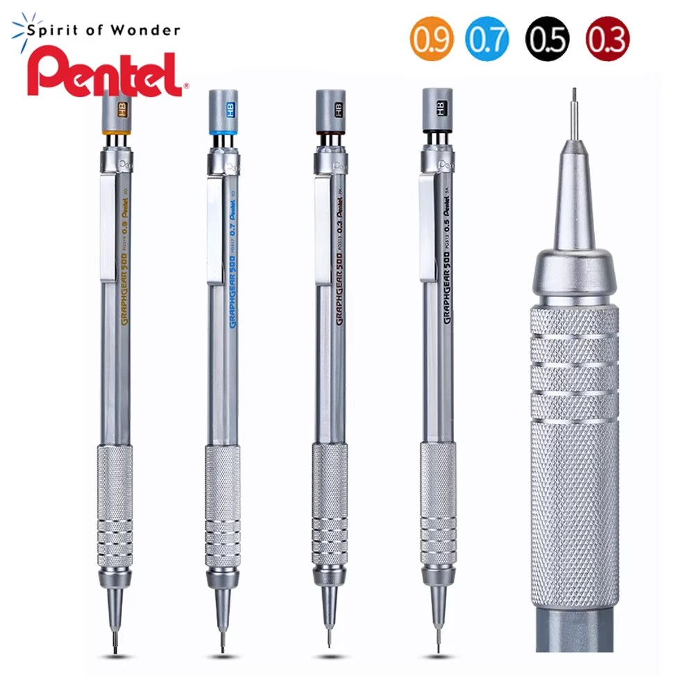 Mechanical Pencil 0.3 - 1 unidade Lápis Mecânico Pentel Graphgear