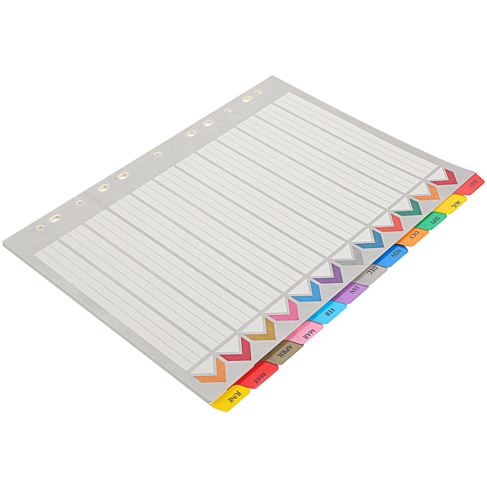 12 Divisórias para Fichário co - Tab Divider A4 avaliação e preço