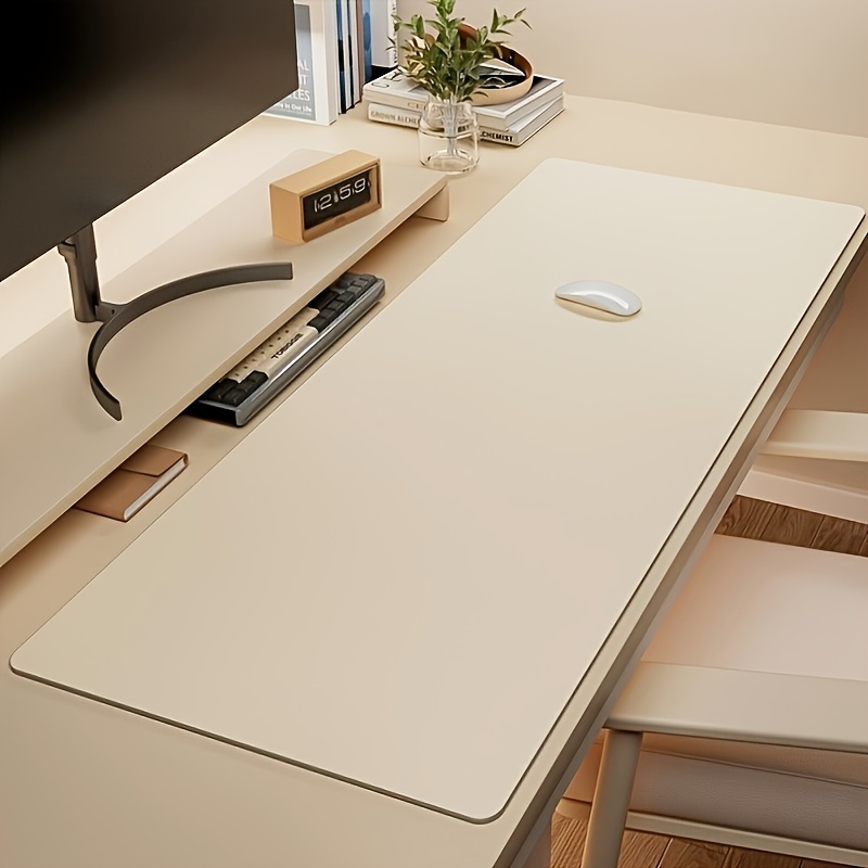 1PCS Grande Tapete de Rato em  - Leather Desk Pad avaliação e preço