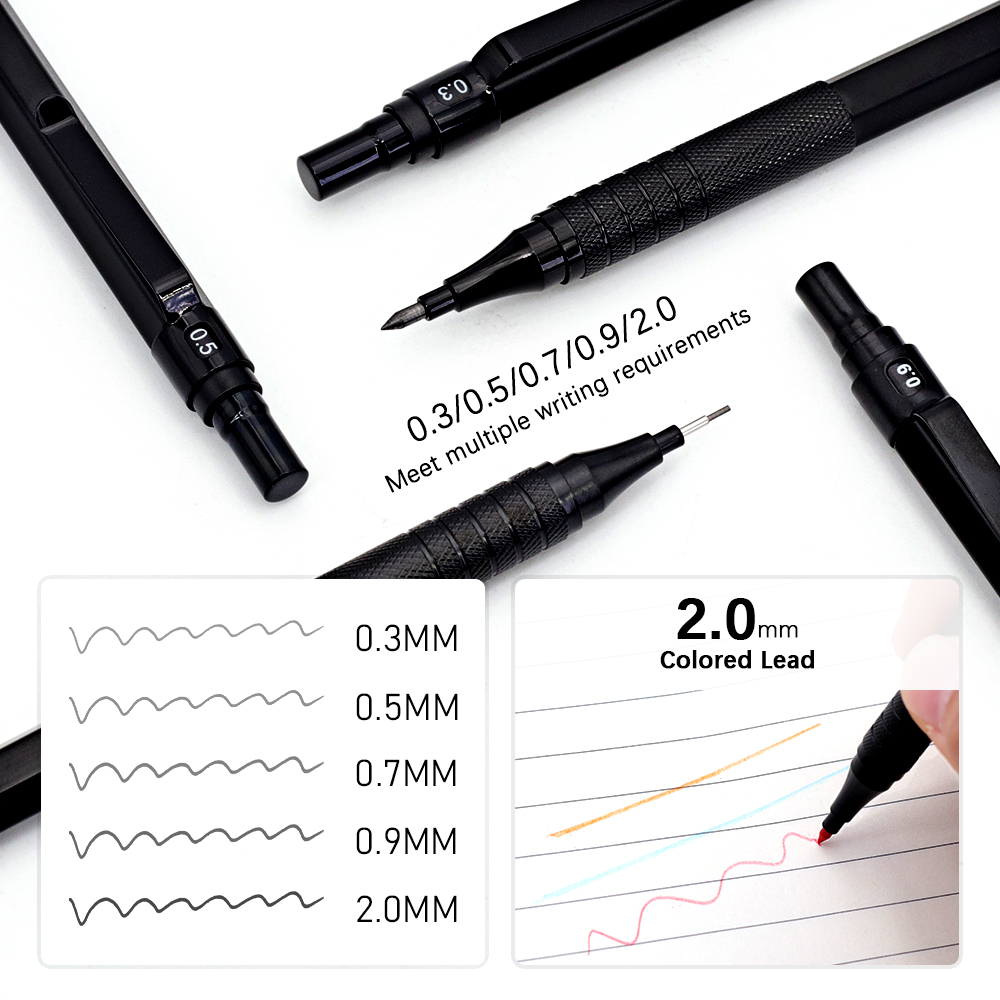 Conjunto de Lápis Mecânico de  - Mechanical Pencil 0.3 avaliação e preço