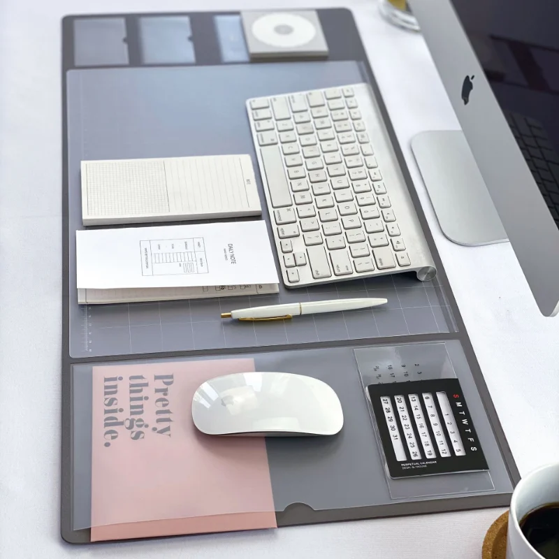 Tapete de Mesa Portátil Grande - Leather Desk Pad avaliação e preço