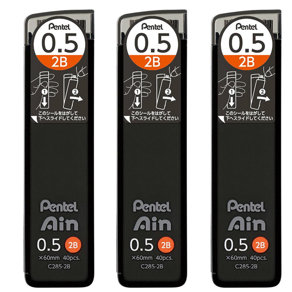 Pacote de 3 - Conjunto de mina - Pentel Pen Energel avaliação e preço