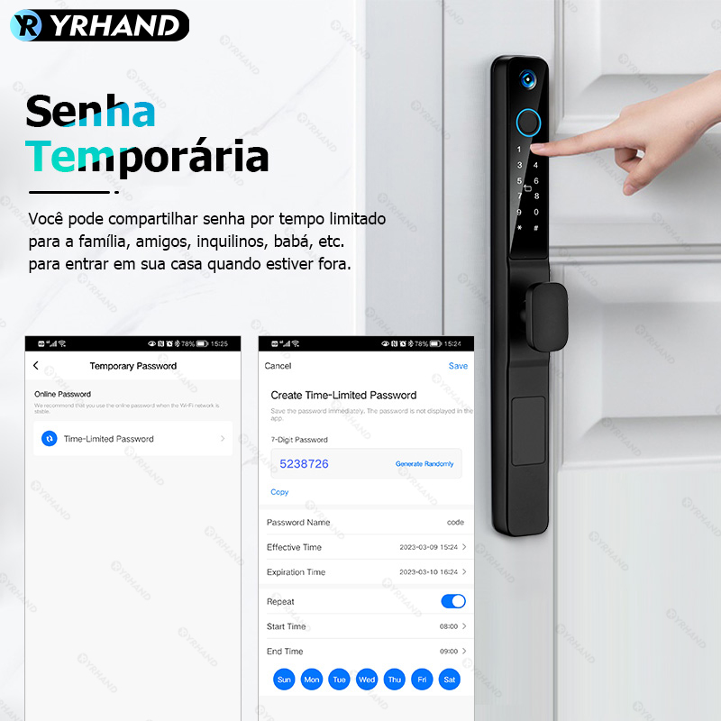 Yrhand fechadura eletronico di - Letter Opener Brass avaliação e preço
