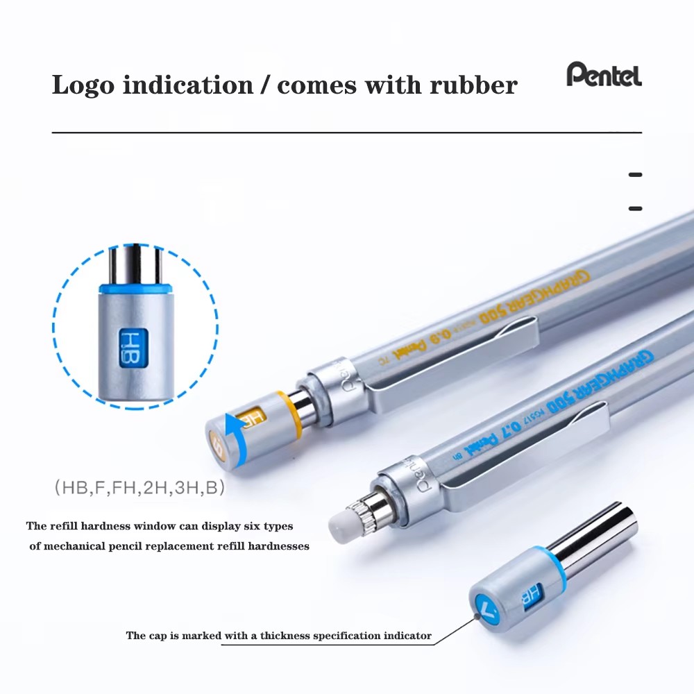 1 unidade Lápis Mecânico Pente - Mechanical Pencil 0.3 avaliação e preço